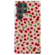 Husa de protectie pentru Samsung Galaxy S23 Ultra, Dual Layer Afternoon Treat, Burga