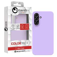Husa de protectie pentru Samsung Galaxy A56, mov, Silicon Silky, Lemontti