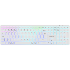 Tastatura fara fir, alb, CNS-HBTK11W, HKB-W11 Canyon
