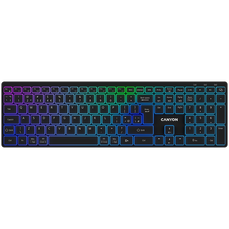 Tastatura fara fir, negru, CNS-HBTK11B, HKB-W11 Canyon