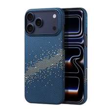 Husa de protectie pentru iPhone 17 Pro, MagEz 7, Ultra-Slim, StarPeak Milky Way Galaxy, Pitaka