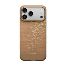 Husa de protectie pentru iPhone 17 Pro, Ultra-Slim, Golden Glint, Pitaka