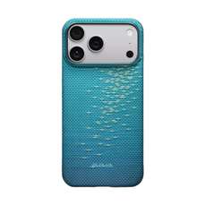 Husa de protectie pentru iPhone 17 Pro Max, Ultra-Slim, Lucid Blue, Pitaka