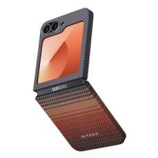 Husa de protectie pentru Samsung Galaxy Z Flip 6, Sunset, MagEZ 5 Pitaka