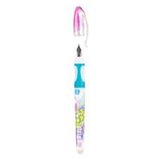 Stilou plastic cu cerneala termosensibila(se sterge) + dispozitiv curatare, roz, Strigo SSC340