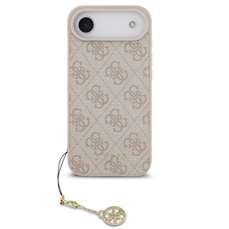Husa de protectie pentru iPhone Air, roz, 4G Charm Tone on Tone, Guess