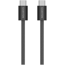 Cablu de date USB-C / USB-C, 1m, 60W, negru, magnetic, CCMG60 Canyon