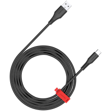 Cablu de date USB-A / USB-C, 1.2m, 18W, negru, AC18SC Canyon
