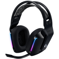 Casti on-ear, negru, fara fir, gaming, G733, Logitech 981-000864