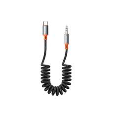 Cablu audio USB-C / Jack 3.5, 1,8m, negru, Castle Series, Mcdodo