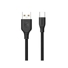 Cablu de date USB / USB-C, 1m, 2A, negru, Warrior Series Black, Mcdodo