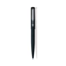 Pix retractabil, albastru, corp negru/argintiu, varf 0,7mm, Vector Parker S0152460
