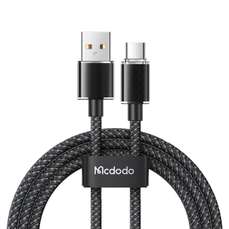 Cablu de date USB / USB-C, 1,2m, negru, 100W, Fast Charging, Mcdodo