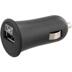 Incarcator auto, USB, 1A, negru, TnB