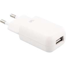 Incarcator retea, USB, 1A, alb, TnB