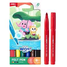 Carioca Jumbo 6 culori/set, ColorWow DELI