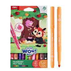 Carioca 10 culori/set, parfumate, washable, ColorWow DELI
