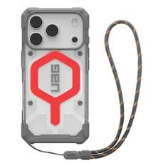 Husa de protectie pentru iPhone 17 Pro, Lava Lanyard, Pathfinder Clear MagSafe, UAG