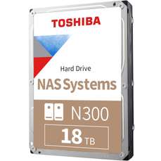Hard disk NAS, 18TB CMR, 3.5'', 512MB, 7200RPM, SATA, N300 Toshiba