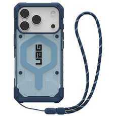 Husa de protectie pentru iPhone 17 Pro, Blues Lanyard, Pathfinder Clear MagSafe, UAG, 1145511BV03