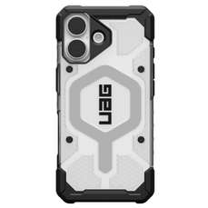Husa de protectie pentru iPhone 17, Ice Silver, Pathfinder Clear MagSafe, UAG 114553114333