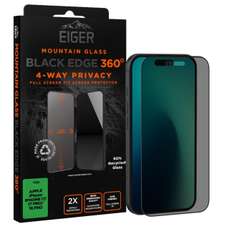 Folie sticla privacy Mountain Edge 360 GRS iPhone 17 / iPhone 17 Pro / 16 Pro, Eiger