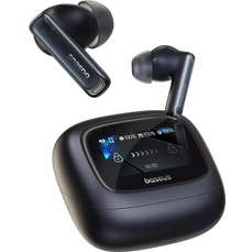 Casti in-ear, negru, bluetooth 5.4, ANC, Smart Touch Display, Hi-Res Audio, M2s Ultra Baseus