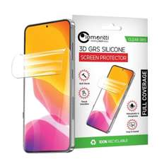 Folie silicon 3D GRS Clear iPhone 17, Lemontti