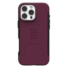 Husa de protectie pentru iPhone 16 Pro Max, Bordeaux, Civilian Magsafe, UAG