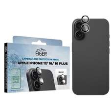 Folie sticla camera 3D Mountain Glass GRS iPhone 17/ iPhone 16/ 16 Plus Clear, Eiger