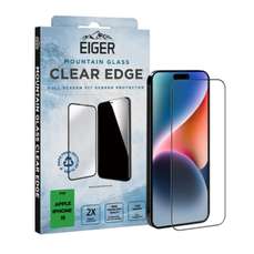 Folie sticla 3D Mountain Glass GRS iPhone 16 / 15 / 14 Pro, clear, Eiger