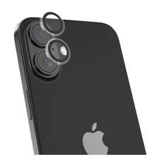 Folie sticla camera Peak Series Crystal iPhone 16 / 16 Plus, 2buc/set, transparent, Devia