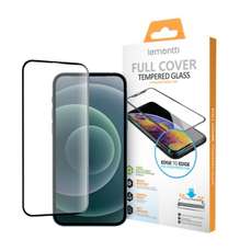 Folie sticla Full Fit iPhone 16e/iPhone 14/iPhone 13/iPhone 13 Pro, black, Lemontti