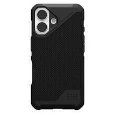 Husa de protectie pentru iPhone 16, Kevlar Black, Metropolis LT Magsafe, UAG