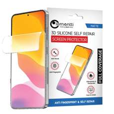 Folie silicon 3D Self-Repair Matte iPhone 16e, Lemontti