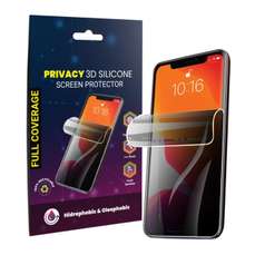 Folie silicon privacy iPhone 16 Pro, Lemontti