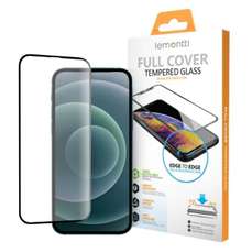 Folie sticla Full Fit iPhone 16 Pro, negru, Lemontti