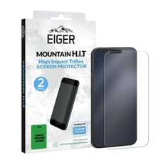 Folie Clear Triflex H.I.T iPhone 16 Pro, Clear, 2 buc/set, Eiger EGSP00979