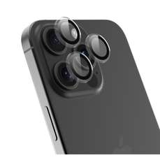 Folie sticla camera Peak Series Crystal iPhone 16 Pro / 16 Pro Max, 3buc/set, transparent, Devia
