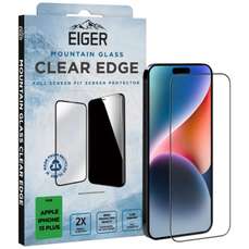 Folie sticla 3D Mountain Glass GRS iPhone 16 Plus / 15 Plus / 14 Pro Max, Clear, Eiger