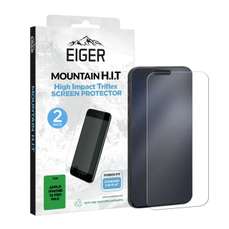 Folie Clear Triflex H.I.T iPhone 16 Pro Max, Clear, 2 buc/set, Eiger