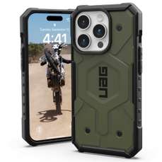 Husa de protectie pentru iPhone 15 Pro Max, Olive Drab, Pathfinder Magsafe, UAG