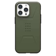Husa de protectie pentru iPhone 15 Pro, Olive Drab, Civilian Magsafe, UAG