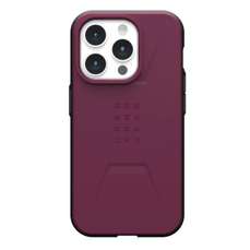 Husa de protectie pentru iPhone 15 Pro, Bordeaux, Civilian Magsafe, UAG