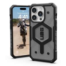 Husa de protectie pentru iPhone 15 Pro, Ash, Pathfinder Magsafe, UAG