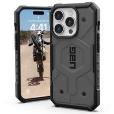 Husa de protectie pentru iPhone 15 Pro, Silver, Pathfinder Magsafe, UAG