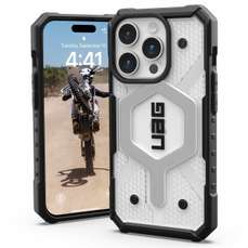 Husa de protectie pentru iPhone 15 Pro, Ice, Pathfinder Magsafe, UAG