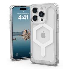 Husa de protectie pentru iPhone 15 Pro, Ice White, Plyo MagSafe Series, UAG