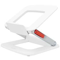 Suport ergonomic pt. laptop, reglabil, alb, Leitz