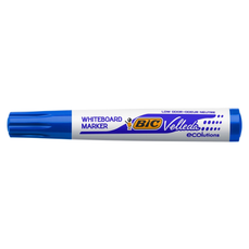 Whiteboard marker albastru, varf 2,5 mm, 1701 Ecolutions Velleda BIC